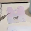 Colección de Pendientes de Hueso de Titanio Estilo Coreano, Pendientes de Lujo Ligero con Lazo para Mujer, Accesorios Sencillos para Orejas con Pasador de Plata S925