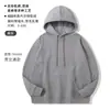 Nueva Sudadera Sudadera Chaqueta de Invierno y Otoño para Hombre y Mujer, Holgada, de Terciopelo de Zorro Plateado, Engrosada, Cuello Redondo, Ropa de Trabajo con Impresión Personalizada