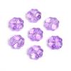 10mm Vidro Cristal Trevo de Quatro Folhas Contas Cor Gelatina Furo Reto Vidro Contas à Mão Acessórios para Pulseira DIY