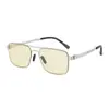 Nuevas Gafas de Sol de Nylon para Hombre Marco Cuadrado de Metal Gafas de Sol para Conducir Gafas de Sol de Nylon Resistentes a Impactos para Hombre