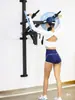 Equipamento de Fitness para Casa Hack Squat Levantamento Terra Remo Supino Paralelas Agachamento Unilateral Encolhimento Panturrilha Puxada