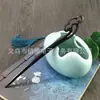 Mercadorias genuínas Pente de ébano pente de alto padrão diy estilo antigo acessórios de cabelo com balanço passo Pente de madeira novo estilo chinês adorno de cabeça feminino