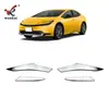 Adequado para Toyota 23 Prius Farol Modificado Tiras Brilhantes Galvanizadas Decorativas Tiras Decorativas Especiais Prius Série 60