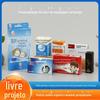 Personalização de caixa de embalagem suprimentos de proteção descartáveis personalização de caixa de papelão impressão de caixa colorida personalização de logotipo personalização de caixa de cartão branco