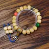 Venta al por mayor Hueso de Yak Natural Material de Jade Cadena de Hueso Cubo de Azúcar Xizang DIY Turquesa Cuerno Pulsera de Mano