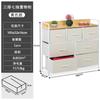 Gabinete de Vestir Multicapa Transfronterizo, Organización de Artículos Varios, Gabinete de Snacks de Piso para Dormitorio del Hogar, Almacenamiento de Tela, Mesita de Noche