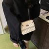 Bolso Estilo Chanel 2025 Nuevo Versátil Acolchado con Cadena Bolso de Hombro Bolso de Mano Moderno Bolso Cuadrado Pequeño