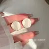 Pendientes Geométricos Estilo Francés Retro Blanco Leche Goteo de Aceite para Mujer Moda Simple Pendientes Dulces Estilo Coreano Distintivos Joyería para Orejas Versátil