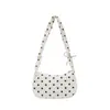 Moda Estilo Coreano Versátil Lindo Bolso de Mano de Lunares Mujer 2026 Viaje Diario Gran Capacidad Bolso de Hombro Bajo el Brazo Mujer