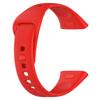 Adequado para Redmi watch3 pulseira de relógio Red Mi 3 pulseira de silicone vermelho mi relógio 3 botão de fita