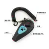 Nuevo Clicker de Entrenamiento para Mascotas de Doble Color, Clicker + Silbato Dos en Uno, Silbato de Entrenamiento para Perros, Clicker de Doble Color con Correa Larga para la Muñeca