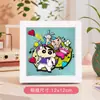 Nuevo Regalo Temático de Crayon Shin-Chan con Marco de Fotos 3D y Diseño Dinámico de Superman para Decoración Infantil, Producto con Licencia Auténtica
