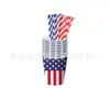 Nueva Decoración de Fiesta Temática del Día de la Independencia Americana Juego de Bandejas de Papel Desechables del Día de la Independencia