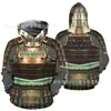 Comercio Exterior Popular Espíritu Samurai Japonés Sudadera con Capucha Estampado Digital 3D Ropa de Cosplay Periféricos Venta Directa de Fábrica