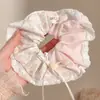 Novo modelo 2026 scrunchie de cetim preto para mulheres, elástico de cabelo de alta qualidade, elástico elegante para rabo de cavalo baixo, acessório de cabelo estilo casual