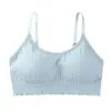 Ropa interior Femenina Escuela Secundaria Inferior Chica de Escuela Secundaria Inferior Pubertad Sujetador Camiseta de Tirantes Body Espalda Bonita Verano Fina Tirantes Cruzados Envoltura en el Pecho