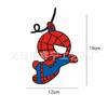 Adesivo de Carro Homem-Aranha Criativo de Desenho Animado Adesivo de Arranhão Cobertura de Arranhão Adesivo para Carro Adesivo de Cauda de Carro Adesivo de Carro Divertido Engraçado
