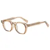 Marco de gafas de alta gama de estilo japonés y coreano, de alta definición, anti-luz azul, para uso diario, con patillas de conector de pin transfronterizo, comercio exterior, nuevo
