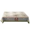 2026 Nuevo Mantel Retro Pastoral Francés Lujo Ligero Sensación de Alta Gama Mantel para Mesa de Comedor Impermeable Resistente al Aceite Libre de Lavado Mantel para Mesa de Café