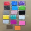 Conjunto de 24 peças de suportes adesivos universais para celular, com ventosas de silicone quadradas, multifuncionais e antiderrapantes, sem necessidade de furos, prontos para uso pelo fabricante.