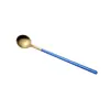Colher de rede vermelha explosiva colher de mistura de aço inoxidável colher de vento estrela criativa colher de sorvete colher de bola para cavar melancia colher redonda pequena