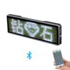 Pantalla LED Bluetooth de fábrica para tarjetas de presentación, pantalla de palabras rodantes de carga, matrícula de licencia de conducir, cambio de palabras para teléfono móvil