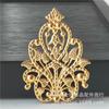Accesorios de Joyería Hechos a Mano DIY Oro 24K Corona para el Cabello Tocado Vid de Árbol Pieza de Flor de Cobre Horquilla Antigua para el Cabello A133