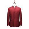 Otoño 2025 Traje Zhongshan Estilo Nacional Traje Occidental Juventud Traje Chino Cuello Mao Traje Tang Ropa Tradicional China Chaqueta de Traje para Papá
