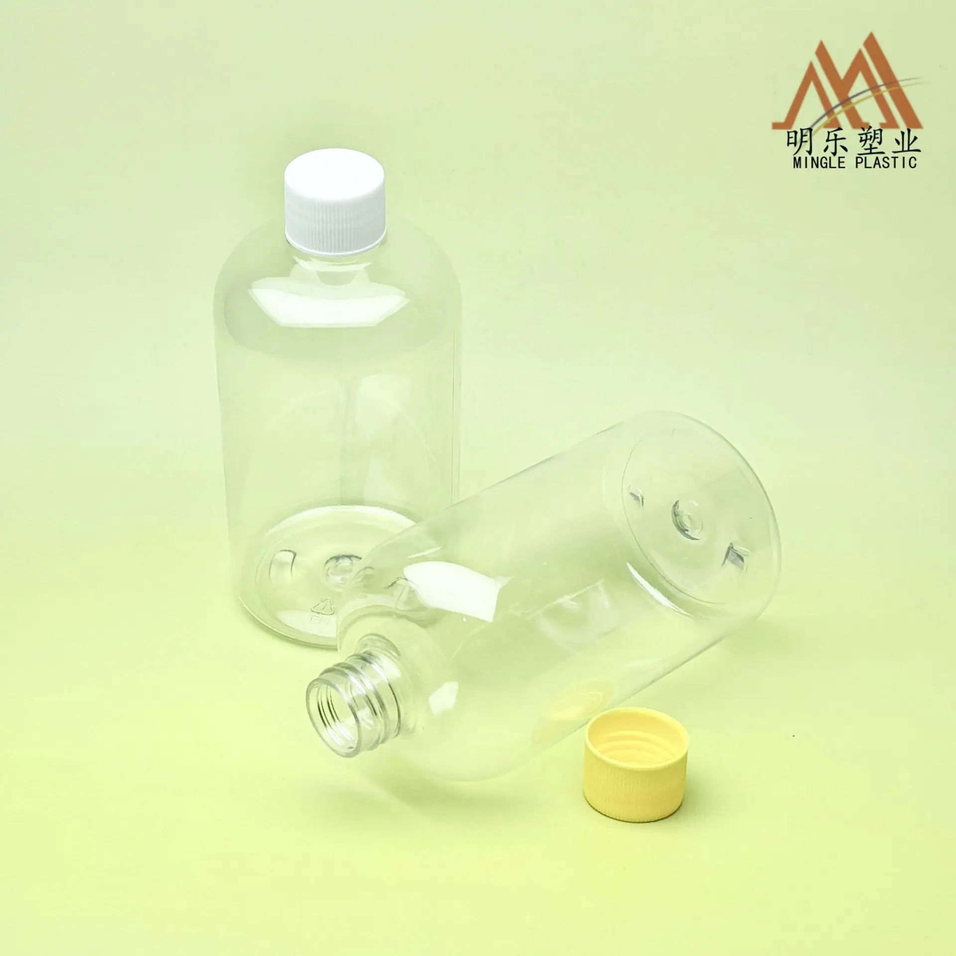 360ML矮胖圆肩PET瓶(条纹普通盖)-02