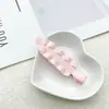 Nuevo Color Dulce Flequillo Lateral Ondulado Sin Costuras Pinza Pinzas para el Cabello Accesorios Accesorios para el Cabello