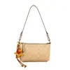 Bolsa Tote Estampada de Design Nicho Estilo Coreano para Mulheres Bolsa de Ombro Transversal Transfronteiriça Bolsa de Ombro Único Color Block Retrô Bolsa Transversal para o Dia a Dia para Mulheres
