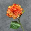 Flores Artificiais Cor Gradiente 3D Hortênsia Decoração de Casa Arranjo de Cena de Casamento Flores de Seda Flores Artificiais Transfronteiriças Venda por Atacado