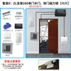Identificación de Fabricante Puerta Simple/Doble Puerta Tarjeta de Banda Magnética Teclado Digital Cerradura Magnética Cerradura de Enchufe Eléctrico Cerradura de Control Eléctrico Controlador Todo en Uno de Control de Acceso