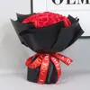 Ramo de Rosas Tanabata Flores Artificiales Hechas a Mano Flores de Jabón para el Cumpleaños de la Novia Regalo del Día de San Valentín