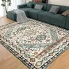 Nueva alfombra decorativa vintage de lujo ligero transfronteriza para casas de huéspedes y vestíbulos de hotel, de cobertura total, alfombra grande resistente a la suciedad, disponible para entrega inmediata