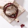 Pulsera Nueva China de Cuentas Artística Retro Elegante Pulsera Apilada Estilo Nacional Estilo de Alta Gama Accesorios de Pulsera Mujer