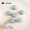 Accesorios para Joyería DIY de Acrílico con Agujero Grande Accesorios de Resina para Ropa Agujero Recto Material para Ensartar Cuentas Sueltas Tejidas