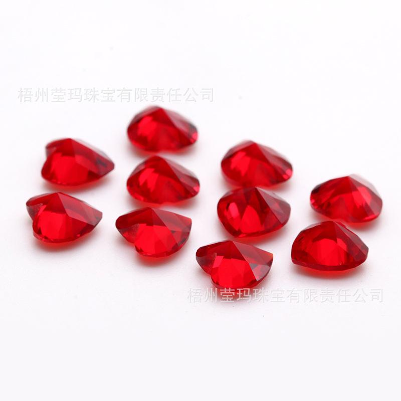 心形红玻玻璃