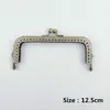 10.5/15/18cm20.5cm Múltiples Tamaños Cuadrado Broche en Relieve Color Antiguo DIY Broche para Bolsa Accesorios para Maletas
