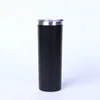 Direto da fábrica 200Z copo térmico portátil copo reto para sublimação copo para emagrecer copo reto de aço inoxidável 300Z carro