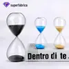 Ampulheta de Meia Hora 5/30/60 Minutos Ampulhetas de Vidro Personalizadas Criativas Venda Direta de Fábrica