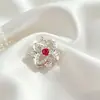 Cobre Chapado en Oro Zirconia de Alta Retención de Color Cuentas Espaciadoras de Trébol de Doble Fila Fabricante Mayorista de Accesorios para Joyería de Pulsera Colgante Hecho a Mano