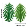 Planta Verde Simulada Nórdica Palmera Girasol Sala de Estar Patio Grande de Pie Decoración del Hogar Plástico Árbol Falso Venta al por Mayor
