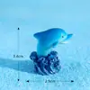 Decorações de paisagens em miniatura: prancha de surf, veleiro, conchas do mar, gaivotas, série de praia e litoral com tema oceânico, pequenos enfeites, feito à mão