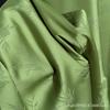 Satén de seda de ácido acético pequeño jacquard de hoja de bambú tejido base sedoso aplomado vestido camisa falda tela de diseñador de ropa