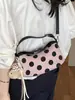 Bolso de Lunares para Mujer, Nuevo Estilo Verano 2026, Súper Popular, Bolso de Mano Pequeño Exquisito, Versátil para el Viaje Diario, Bolso de Hombro Único Cruzado