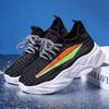 2024 novos sapatos infantis verão novo sapatos de malha respirável para crianças grandes estilo esportivo requintado e bonito para meninos e meninas