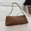 Bolso Almohada Nuevo de Ante Otoño 2026, Estilo Alto, Sensación Única y Relajada, Color Sólido, Bolso de Mano de Moda