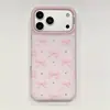 La nueva funda de teléfono de diamante de color claro KT cat de Koyi es adecuada para iPhone 17 Pro Max, linda para Apple 16, 15 y 14