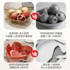 Plato de Frutas en Forma de Corazón de Alto Valor para el Hogar, Sala de Estar, Mesa de Centro, Plato para Snacks y Dulces, Transparente, Plato para Snacks de Frutas Secas